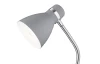 Stolová lampička s klipom Harvey 30 cm, titánová farba