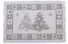 Vianočné prestieranie Stromček 48x33 cm, sivý