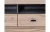 TV skrinka Ancona, 155 cm, dub estana/antracit
