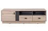 TV skrinka Ancona, 155 cm, dub estana/antracit