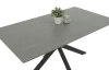 Rozkladací jedálenský stôl Chiara 160x90 cm, šedá imitácia  mramoru