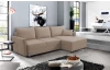 Rohová sedacia súprava Livorno, béžová cappuccino látka