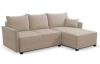 Rohová sedacia súprava Livorno, béžová cappuccino látka
