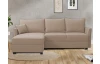 Rohová sedacia súprava Livorno, béžová cappuccino látka