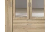 Šatníková skriňa so zrkadlami Vesala, 180 cm, dub mauvella