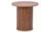 Okrúhly odkladací stolík Seline, 40 cm, dub