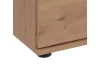 Nočný stolík s 3 zásuvkami Nadja, dub artisan