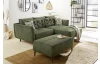 Rohová sedacia súprava Salo, zelená látka