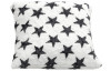 Dekoračný vankúš Vanessa 45x45 cm, šedé hvězdy