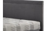Rohová posteľ Travis ľavá120x200, šedá látka