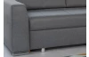 Rohová sedacia súprava Stilo, pravá, šedá látka