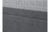 Posteľ Misty 160x200 cm, šedá látka