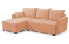 Rohová sedací souprava Livorno, lososová látka
