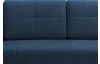 Rohová sedacia súprava Stilo, tmavo modrá látka, ľavý roh