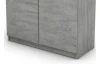 Skrinka Carlos 802D, šedý beton