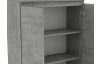 Skrinka Carlos 802D, šedý beton