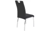 Jedálenská stolička Susi, čierna ekokoža