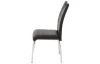 Jedálenská stolička Susi, čierna ekokoža