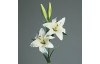 Umelá kvetina Lilie 84 cm, krémová