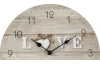 Nástenné hodiny Love 30 cm, MDF
