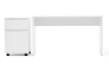 Písací stôl Image, biely