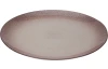 Plytký tanier 32 cm, hnedá/krémová