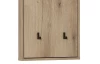 Nástenný šatníkový panel Perado, výška 116 cm, dub evoke