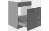 Kuchynská drezová skrinka Grey 60ZL, 60 cm