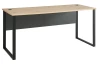 Písací stôl Memphis, 170 cm, dub artisan/grafit