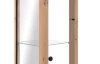 Vitrína so zrkadlom Elba, 33 cm, dub artisan