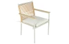 Zahradná stolička Fino, béžová