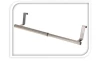 Nástenný vešiak na uteráky teleskopický 25-40 cm, nerez