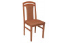 Jedálenská stolička Sylva, calvados/hnedo-oranžová tkanina