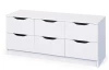 Zásuvková (TV)komoda Westphalen, biela