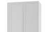 Šatníková skriňa so zrkadlom New York B, 270 cm, biela