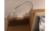 Set 2 ks polohovacia lampička k posteli LED-Flex, chrom