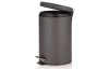 Odpadkový kôš Malta 12 l, tmavo šedý