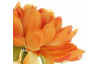 Umelá kvetina Georgina 60 cm, oranžová