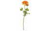 Umelá kvetina Georgina 60 cm, oranžová