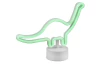 Stolová LED lampa Brontosaurus, biela
