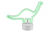 Stolová LED lampa Brontosaurus, biela