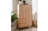 Vysoká úložná skrinka Korsika, dub artisan