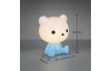 Detská stolná lampička Cutie, modrý medvedík