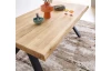 Jedálenský stôl z dubového dreva Chris X, 200x100 cm