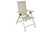 Polohovateľné záhradné kreslo Norali, béžové