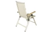 Polohovateľné záhradné kreslo Norali, béžové