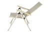 Polohovateľné záhradné kreslo Norali, béžové