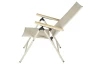 Polohovateľné záhradné kreslo Norali, béžové