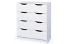 Komoda s 8 zásuvkami Westphalen, biela