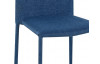Jedálenská stolička Doris, modrá látka